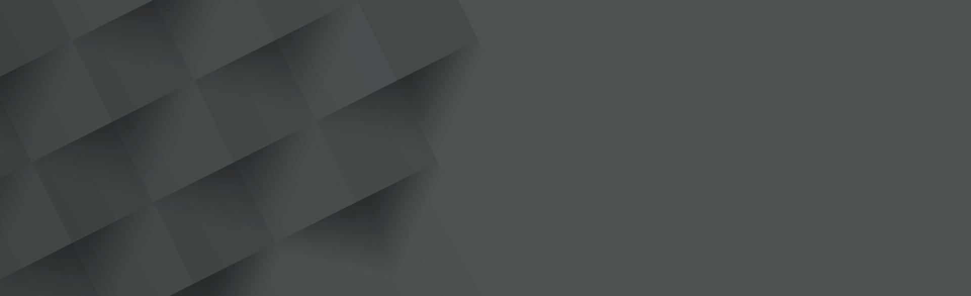 Abstract black background, web template, squares with shadow - Vector