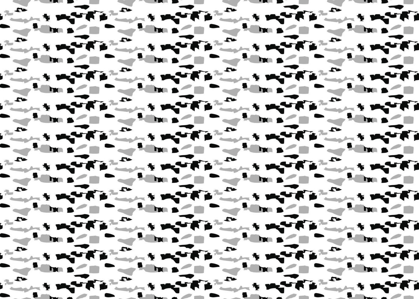 Vector texture background, seamless pattern. Hand drawn, black, grey, white colors.