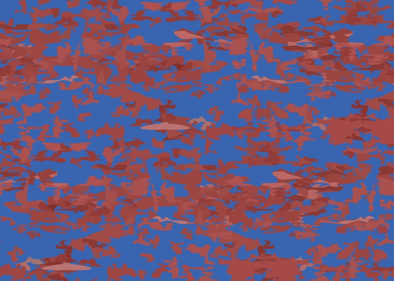 Vector texture background, seamless pattern. Hand drawn, blue, red colors.