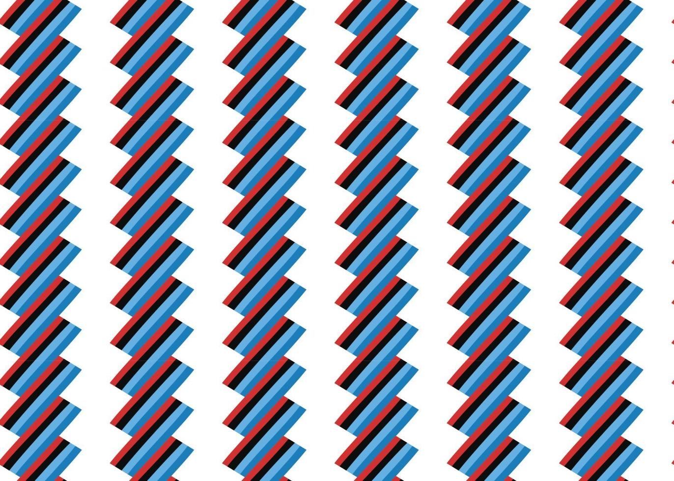 Vector texture background, seamless pattern. Hand drawn, blue, red, black, white colors.