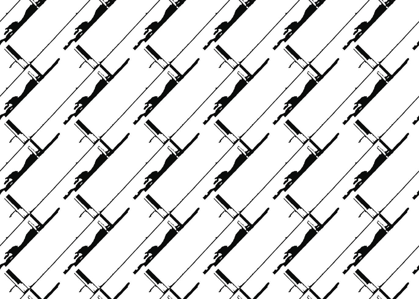 Vector texture background, seamless pattern. Hand drawn, white, black colors.