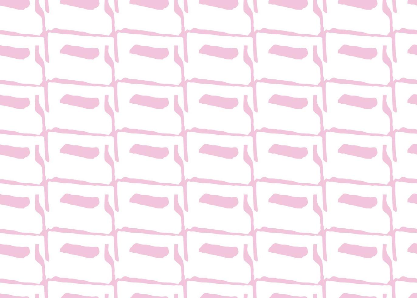 Vector texture background, seamless pattern. Hand drawn, pink, white colors.