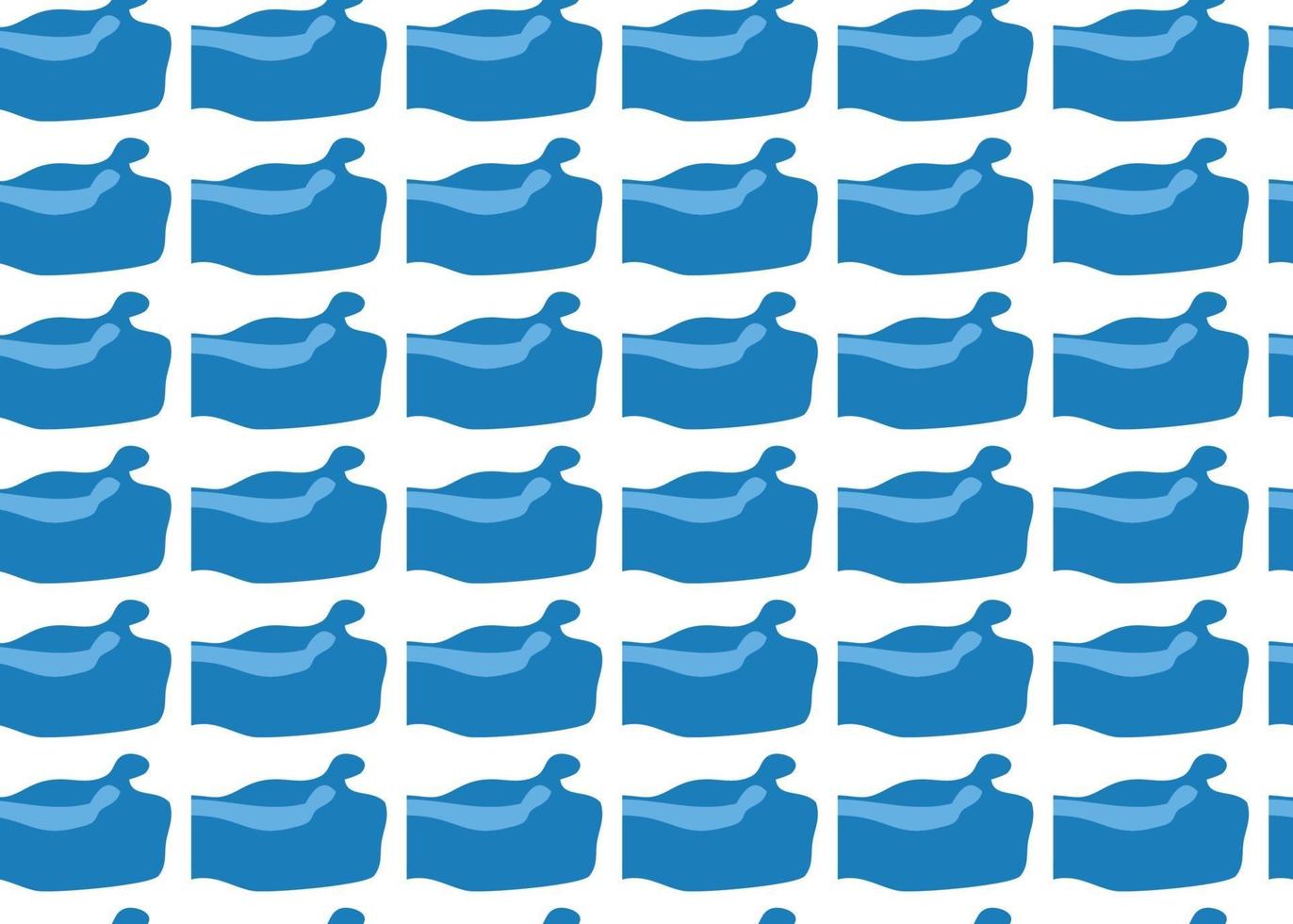 Vector texture background, seamless pattern. Hand drawn, blue, white colors.