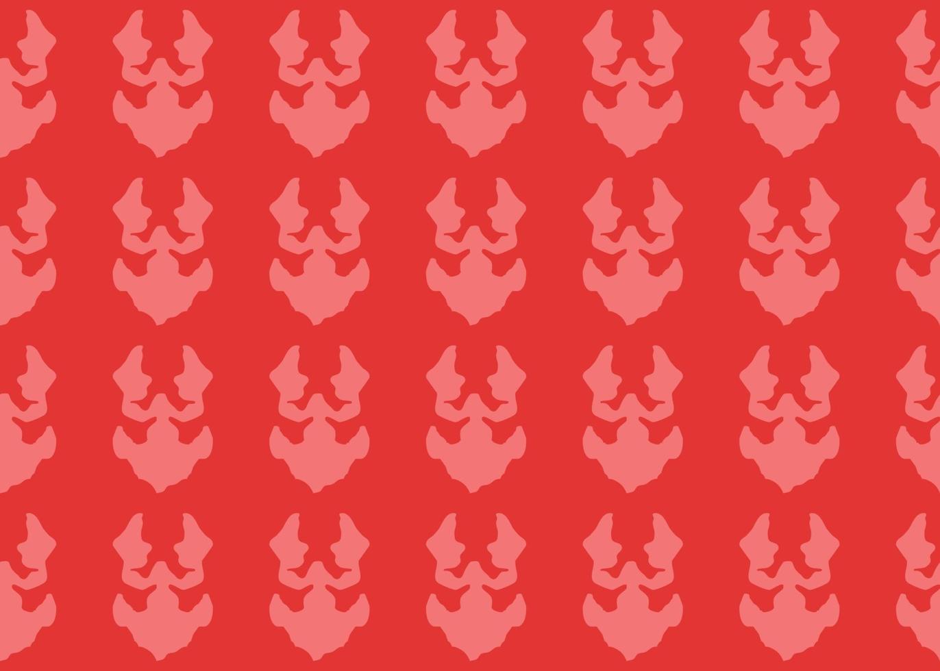 Vector texture background, seamless pattern. Hand drawn, red colors.