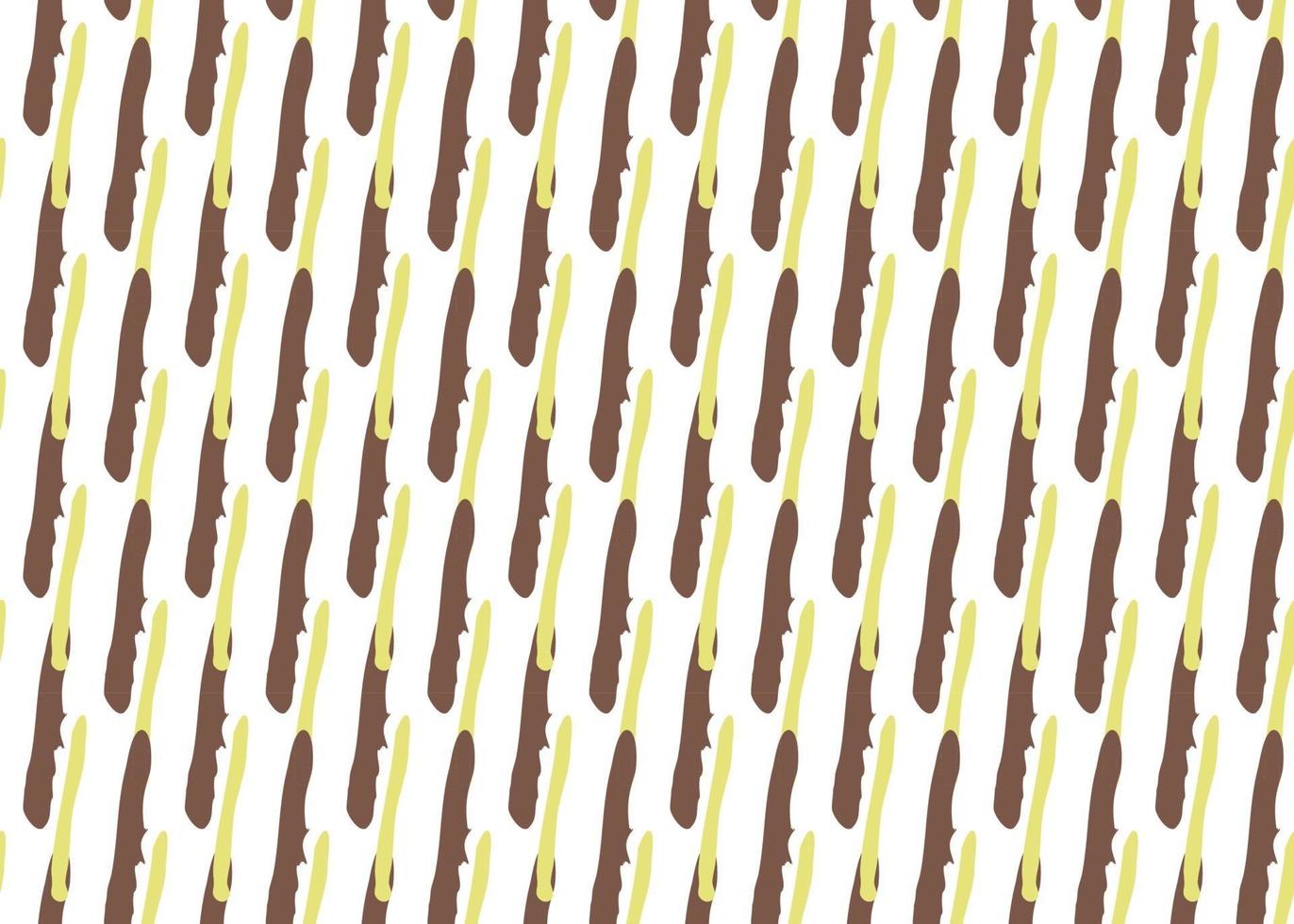 Vector texture background, seamless pattern. Hand drawn, yellow, brown, white colors.