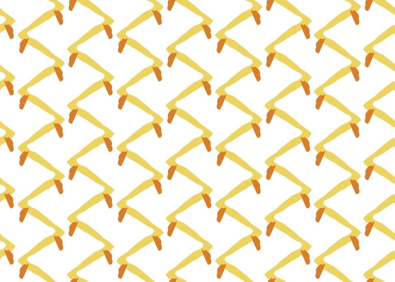 Vector texture background, seamless pattern. Hand drawn, yellow, orange, white colors.
