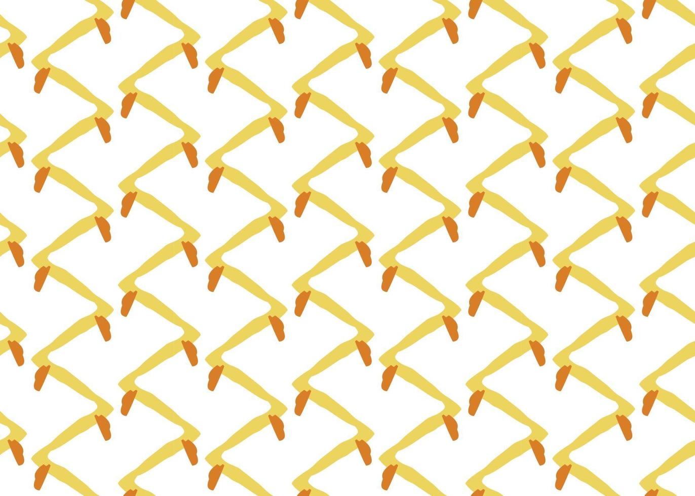 Vector texture background, seamless pattern. Hand drawn, yellow, orange, white colors.