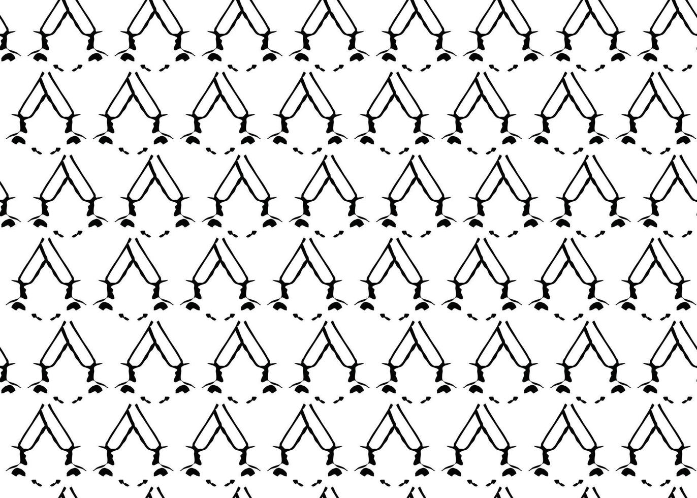 Vector texture background, seamless pattern. Hand drawn, black, white colors.