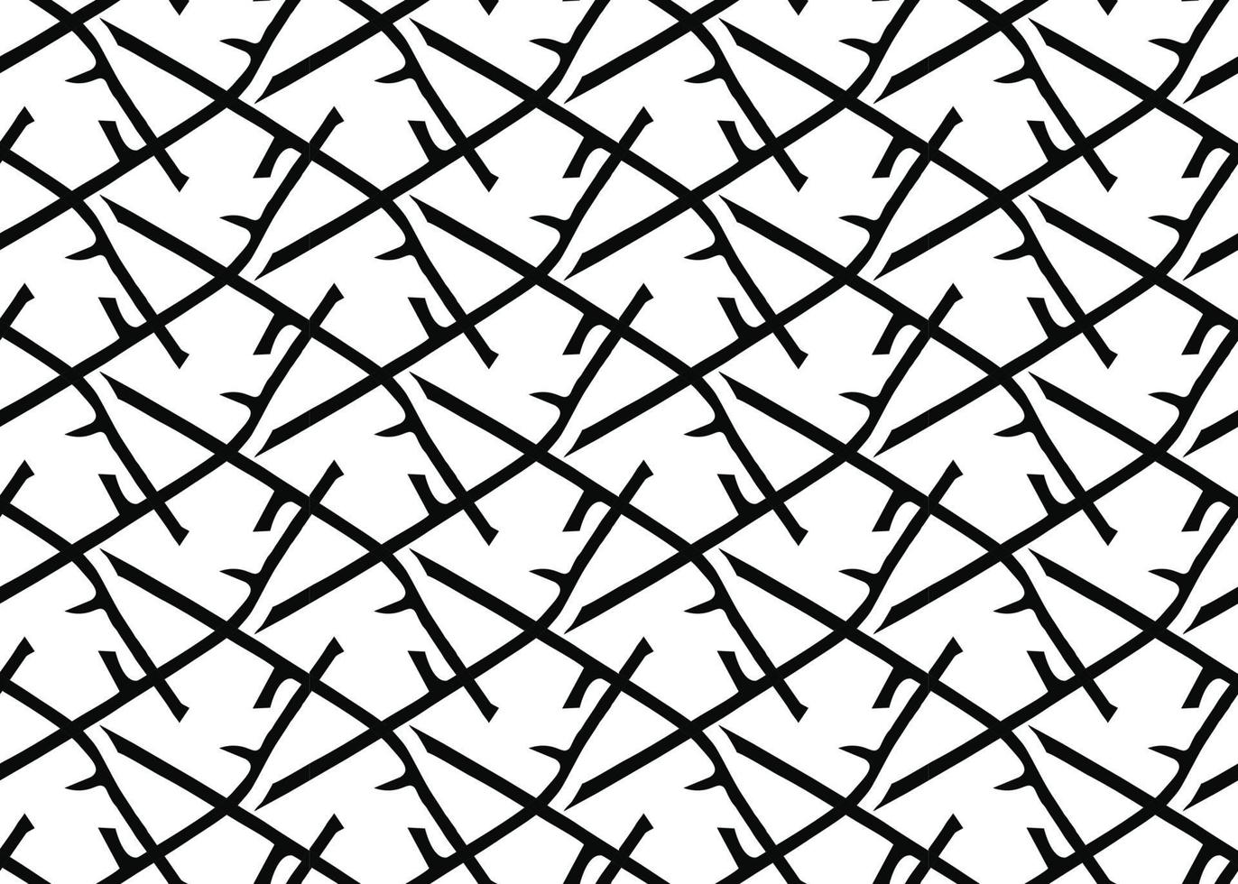 Vector texture background, seamless pattern. Hand drawn, black, white colors.