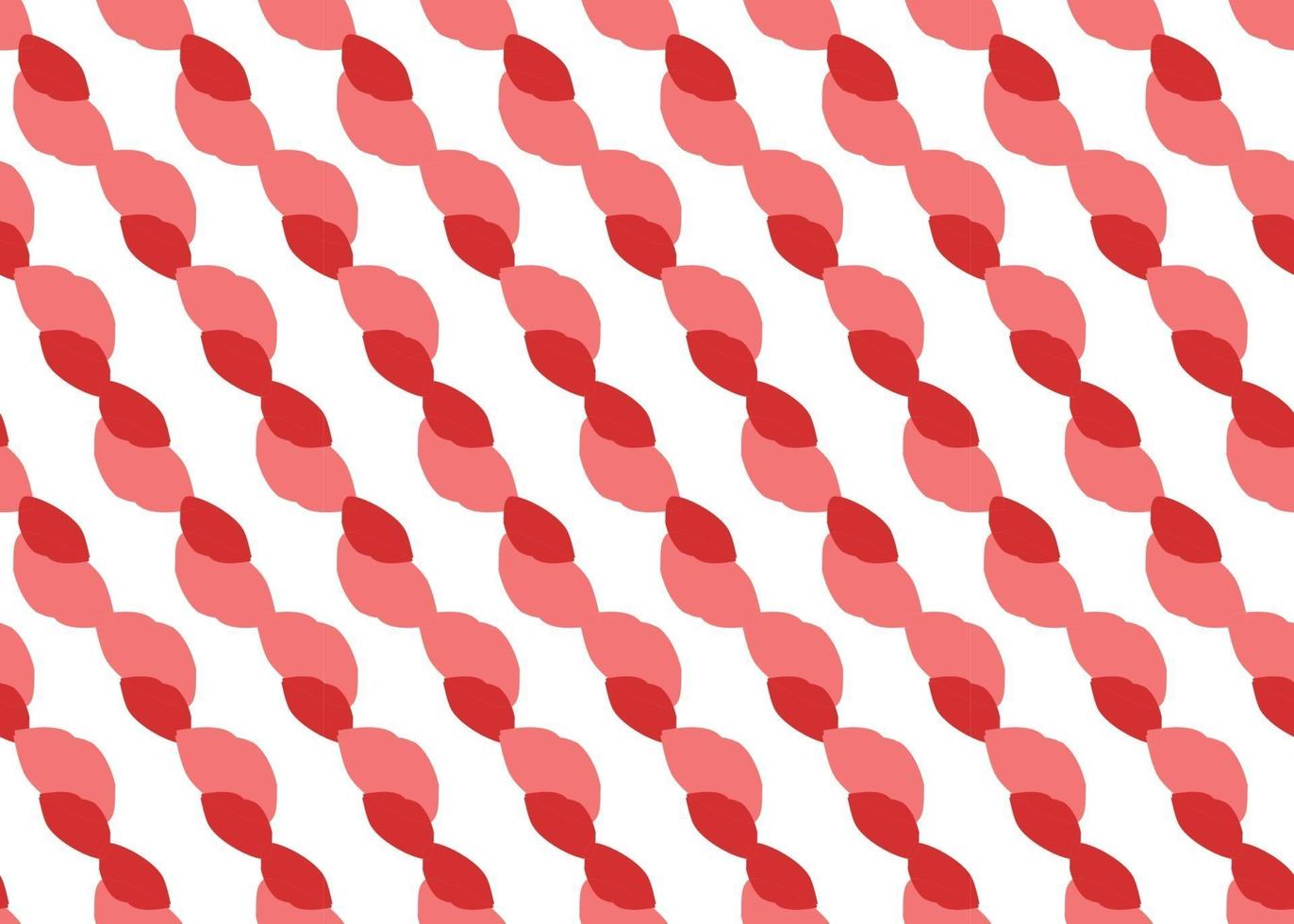 Vector texture background, seamless pattern. Hand drawn, red, white colors.