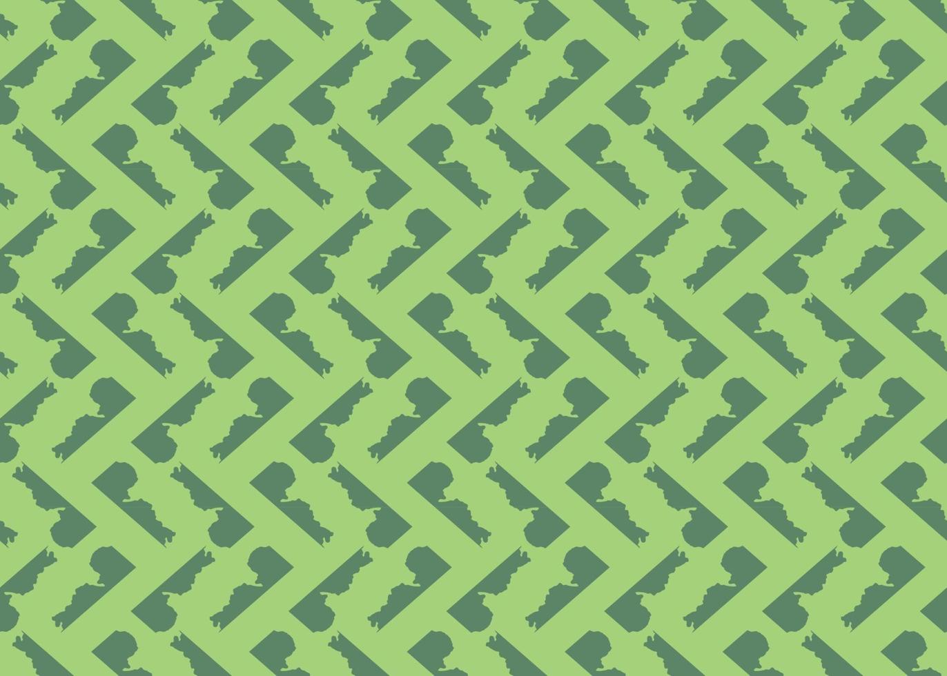Vector texture background, seamless pattern. Hand drawn, green colors.