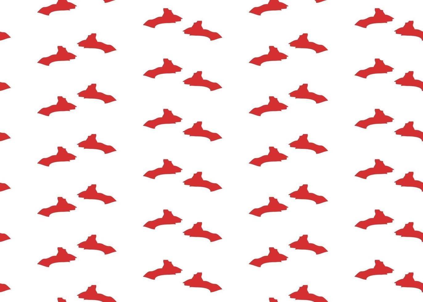Vector texture background, seamless pattern. Hand drawn, red, white colors.