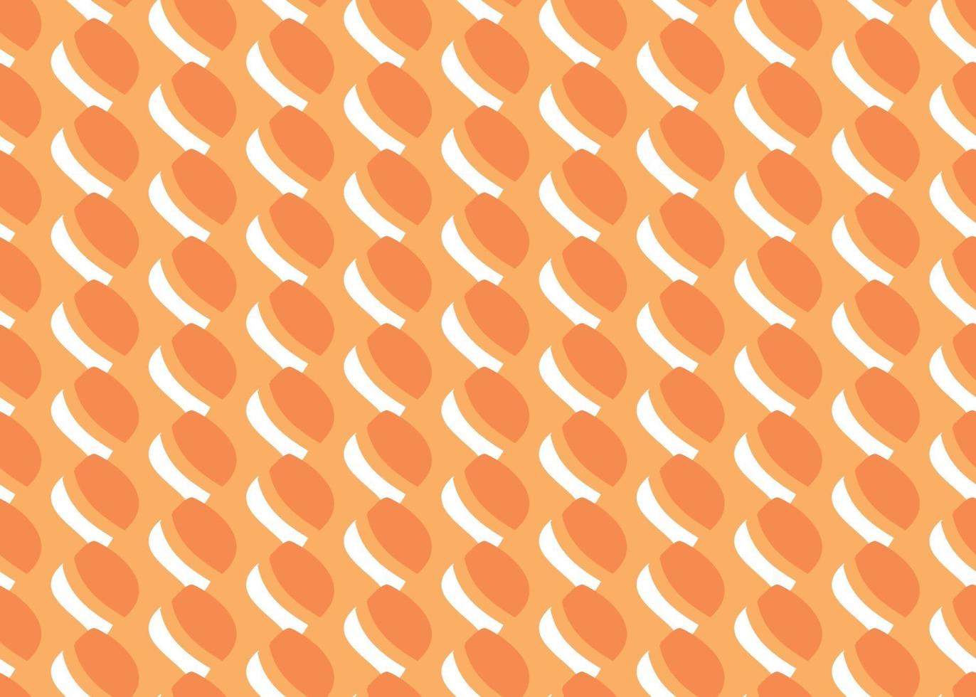 Vector texture background, seamless pattern. Hand drawn, orange, white colors.