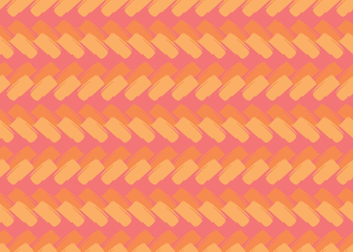 Fondo de textura de vector, patrón sin costuras. dibujados a mano, rojo, colores naranja. vector