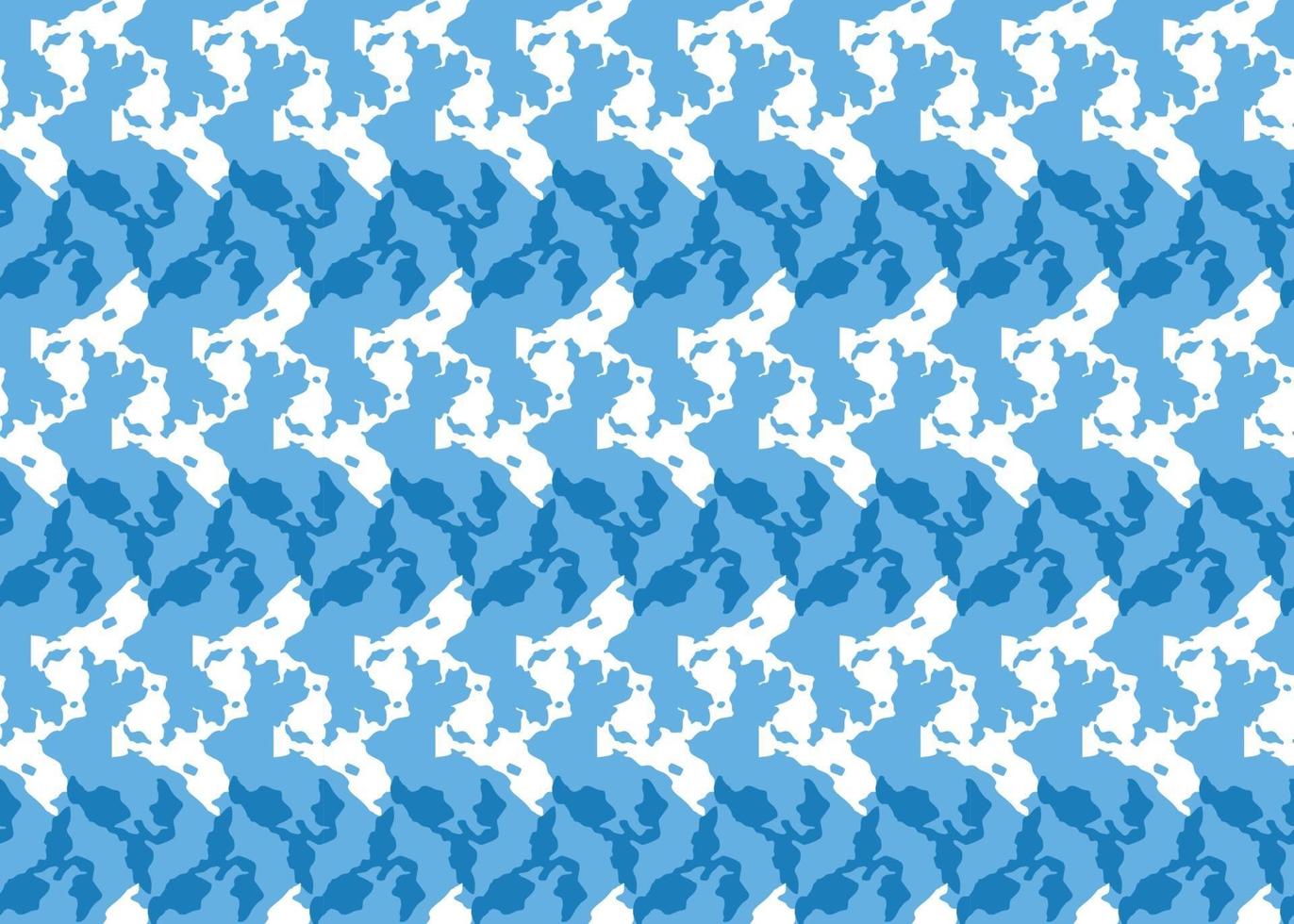 Vector texture background, seamless pattern. Hand drawn, blue, white colors.