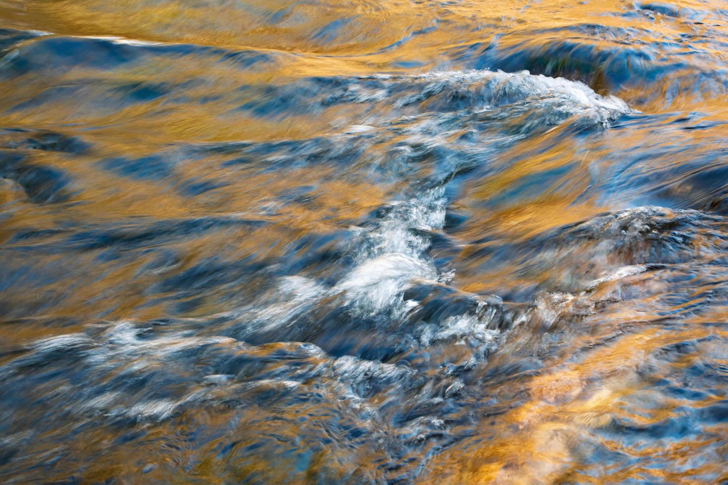 Waves in a river photo