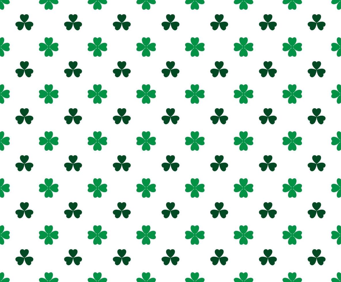 Abstract. Saint Patrick Day pattern seamless background. Design with shamrock for pillow, print, fashion, clothing, fabric, gift wrap, face mask. Vector. vector