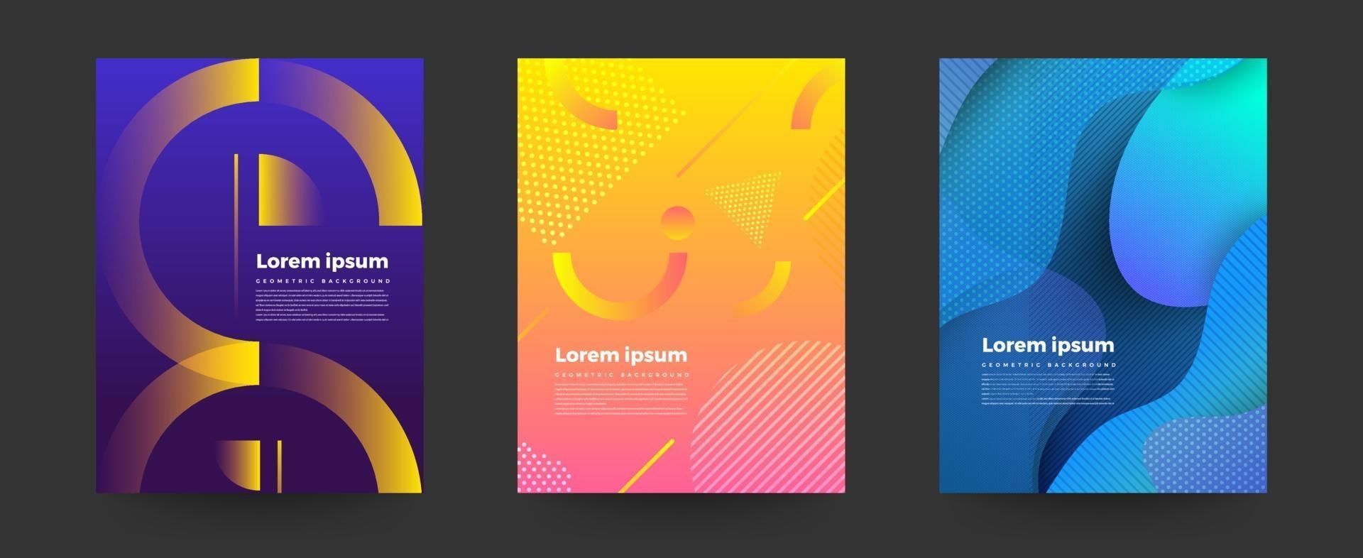 minimal geometric background vector