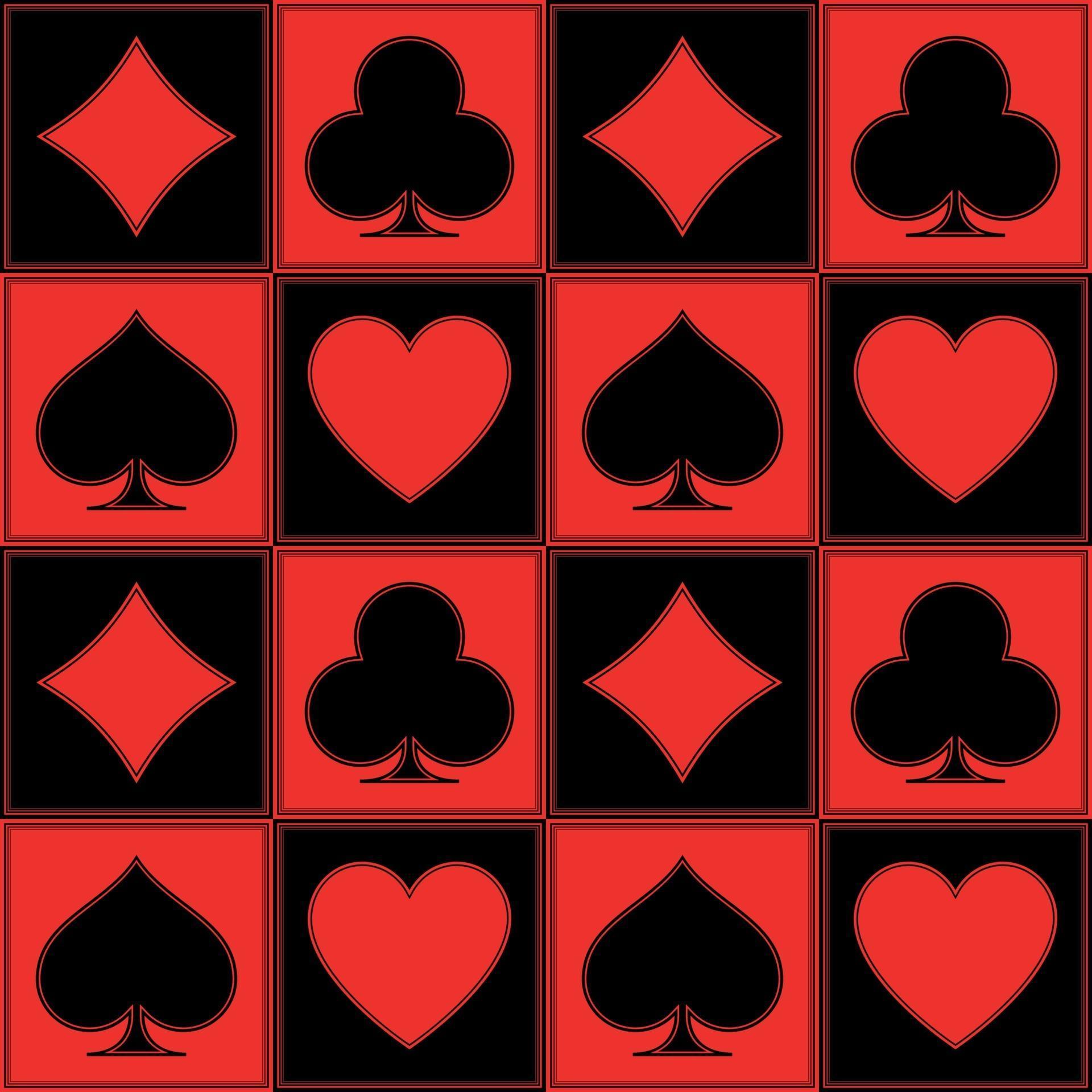 Poker pattern vector design 2178129 Vector Art at Vecteezy