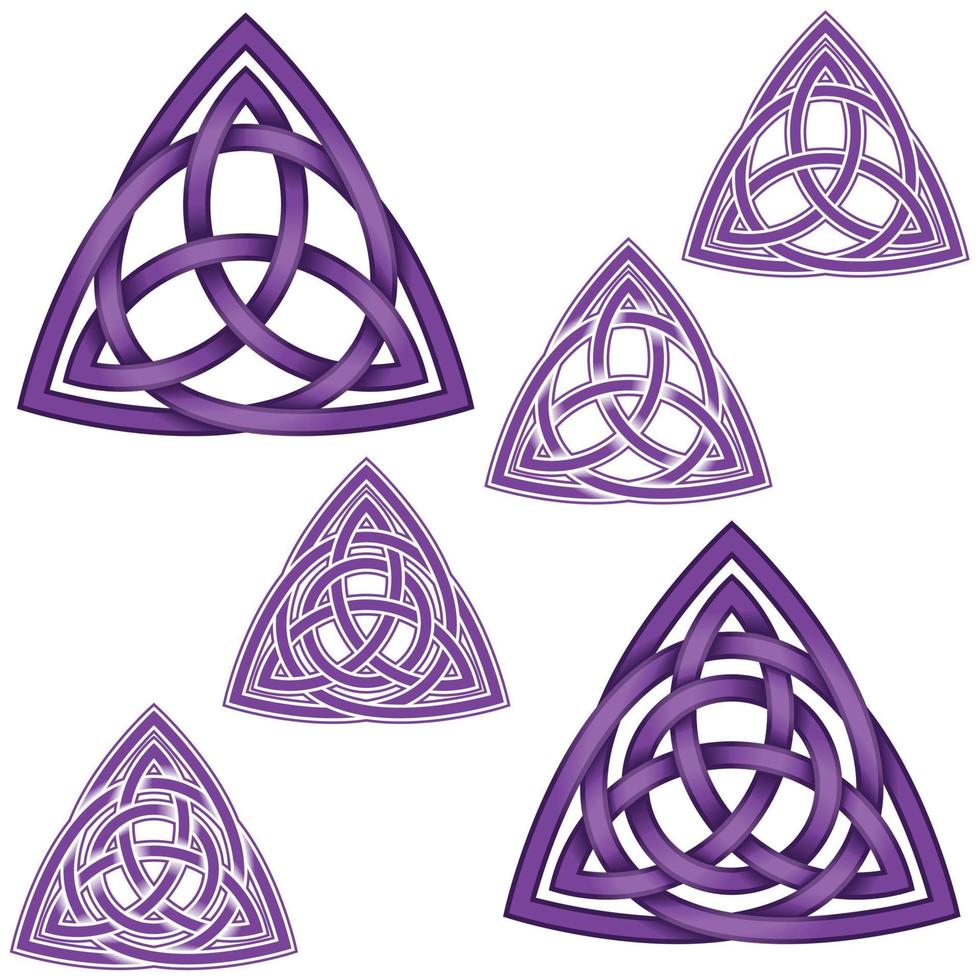 Wicca symbol design vector