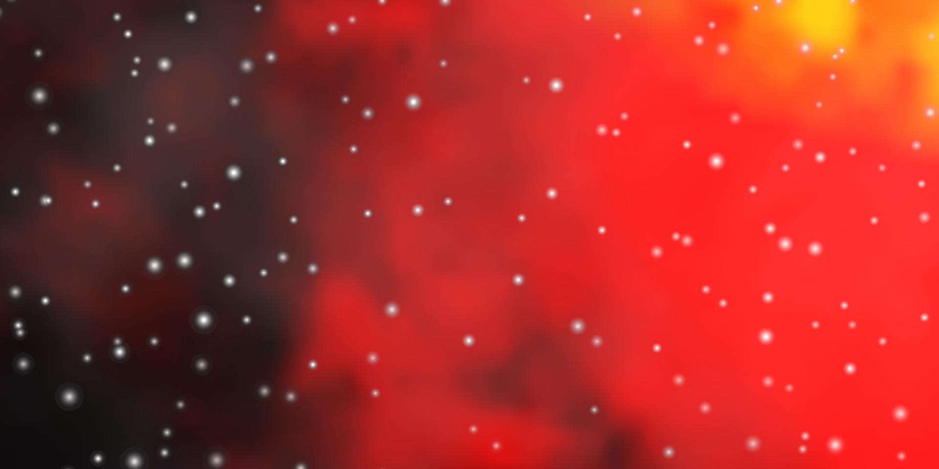 Dark Pink, Yellow vector layout with bright stars.
