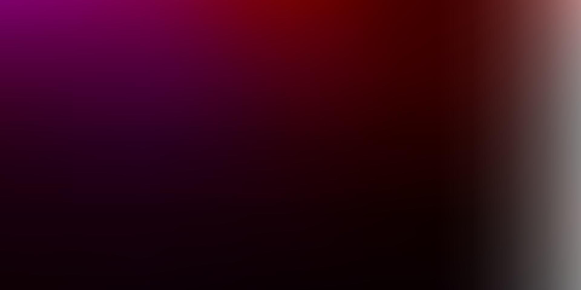 Dark purple, pink vector blur pattern.