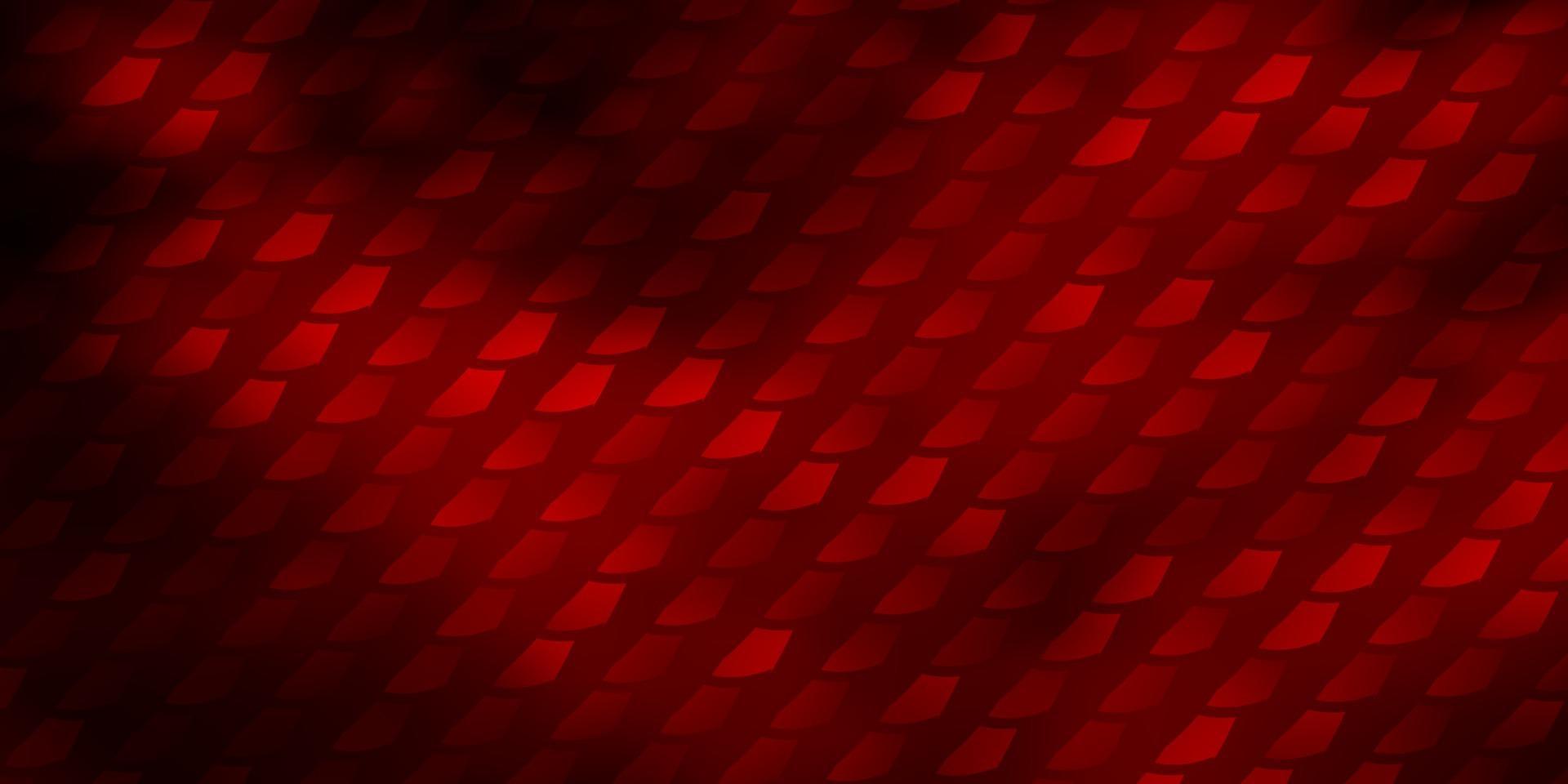 Dark Red vector pattern in square style.