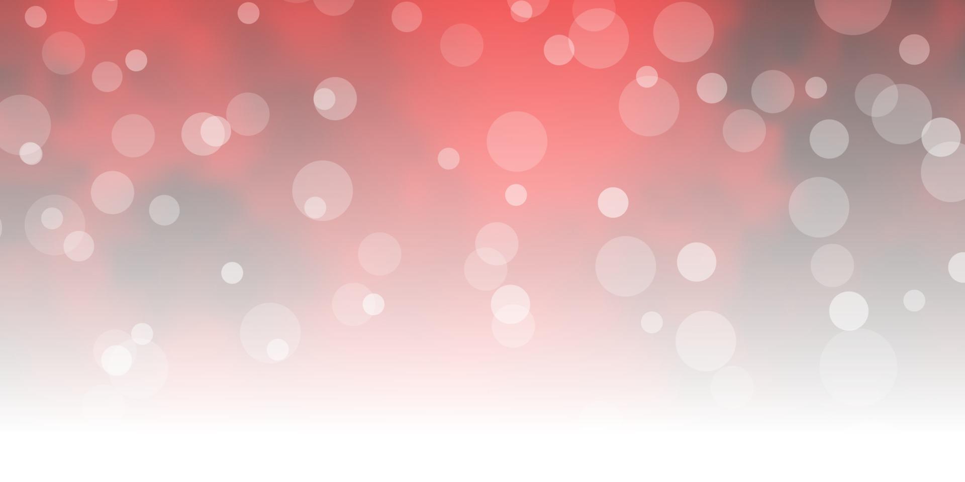 Dark Red vector backdrop with circles.
