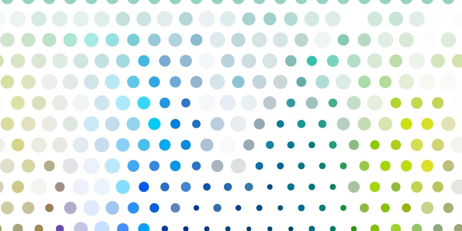 Light blue, yellow vector layout with circle shapes.