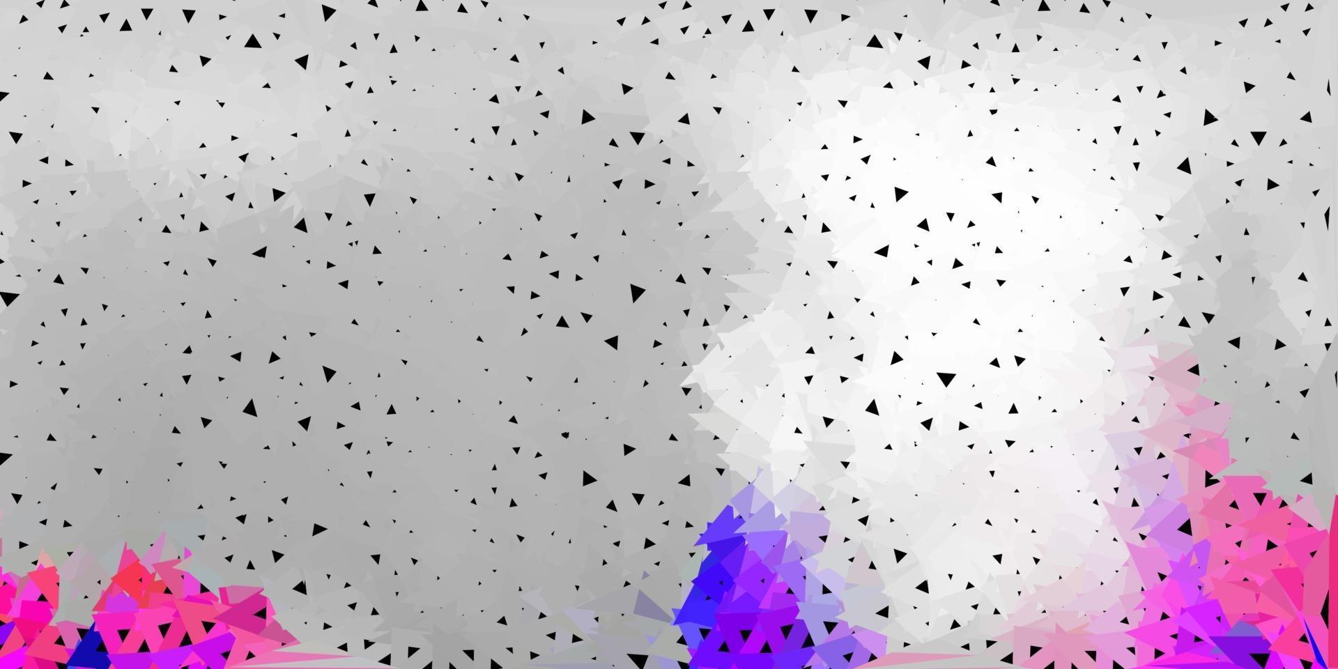 Dark gray vector polygonal background. 2179433 Vector Art at Vecteezy