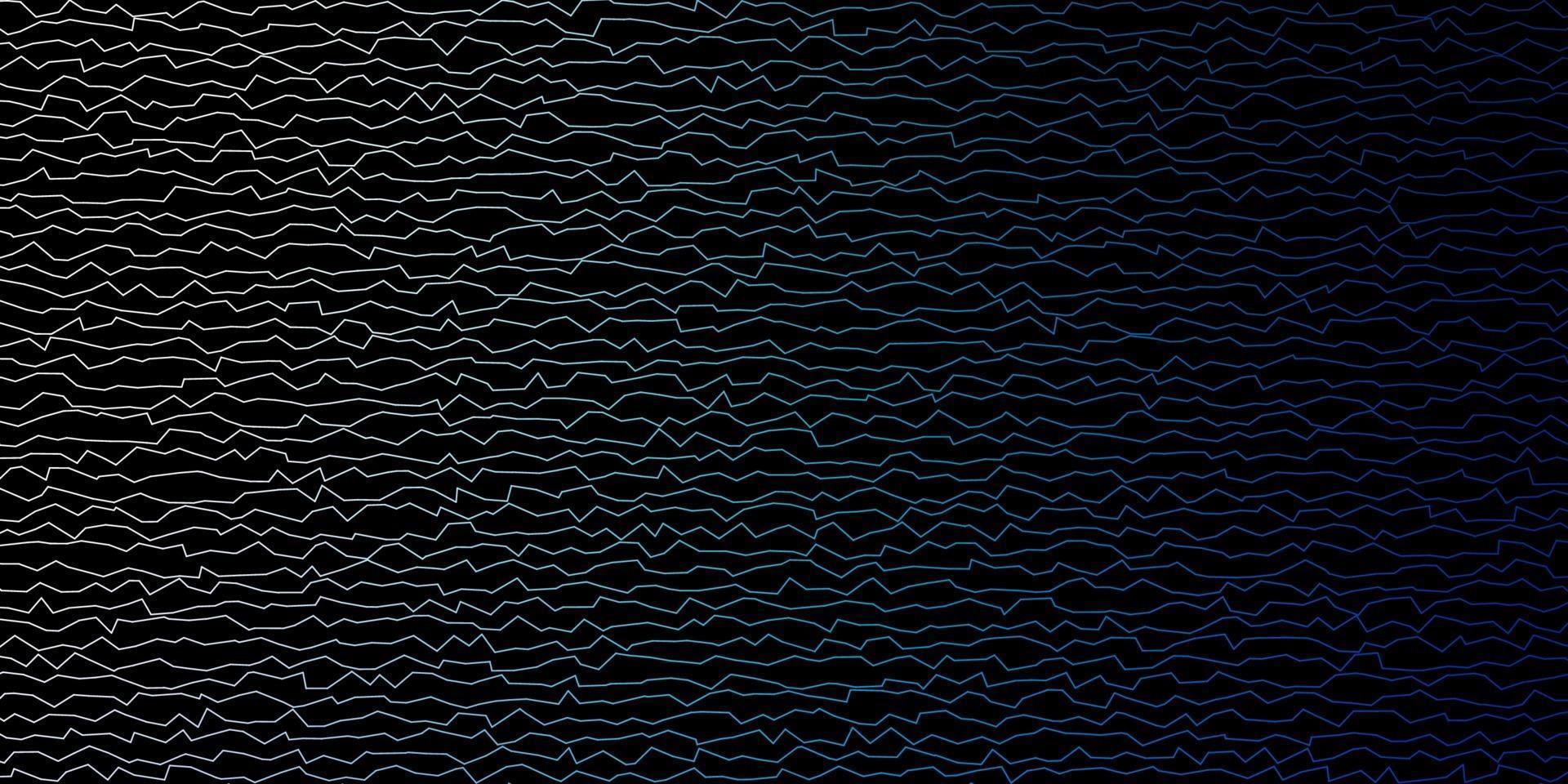 Dark BLUE vector template with curved lines.