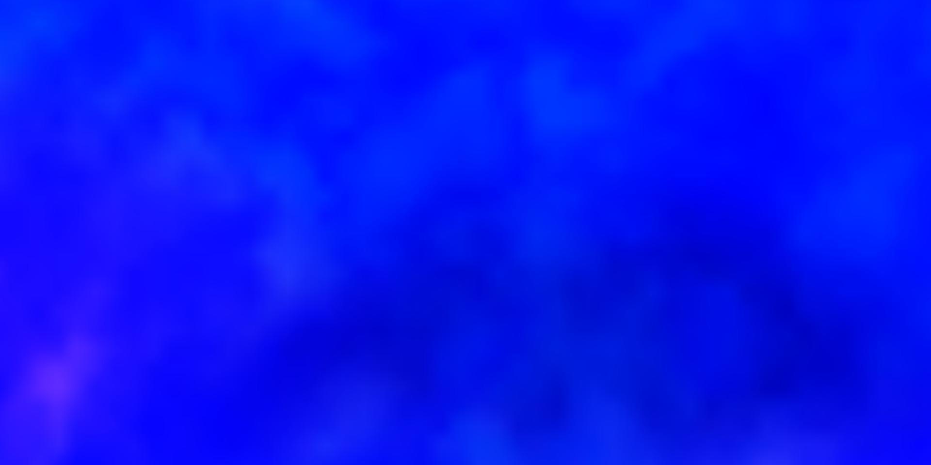 Light BLUE vector pattern with clouds.