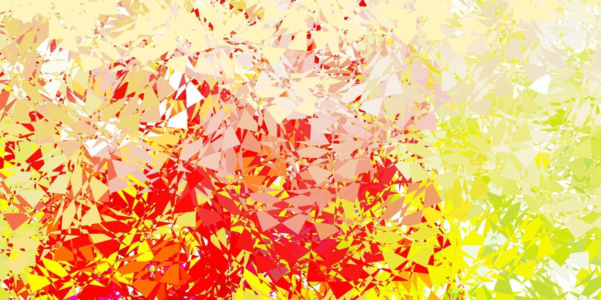 Fondo de vector multicolor oscuro con triángulos.