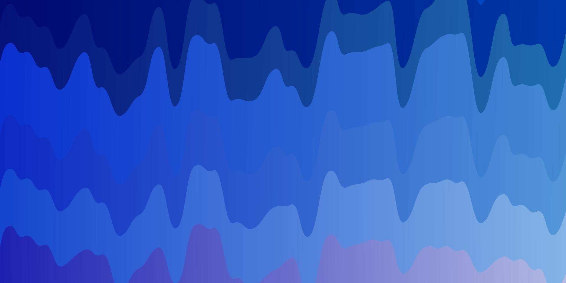 Light BLUE vector backdrop with bent lines.