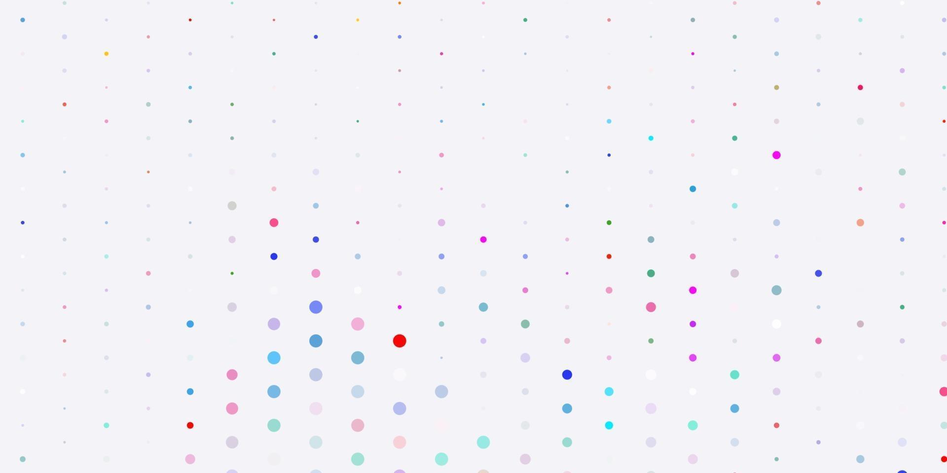 Light multicolor vector texture with disks.