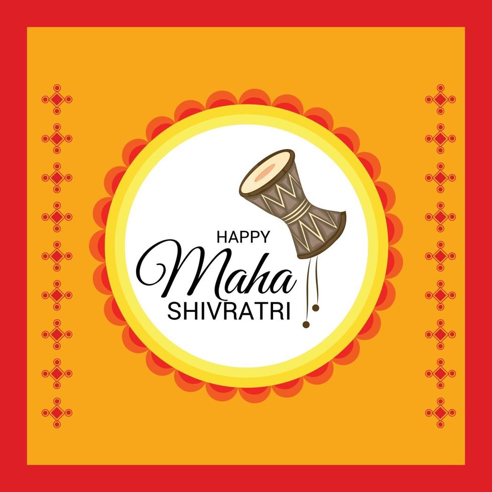 vector illustration of a Background for Happy Maha Shivratri.