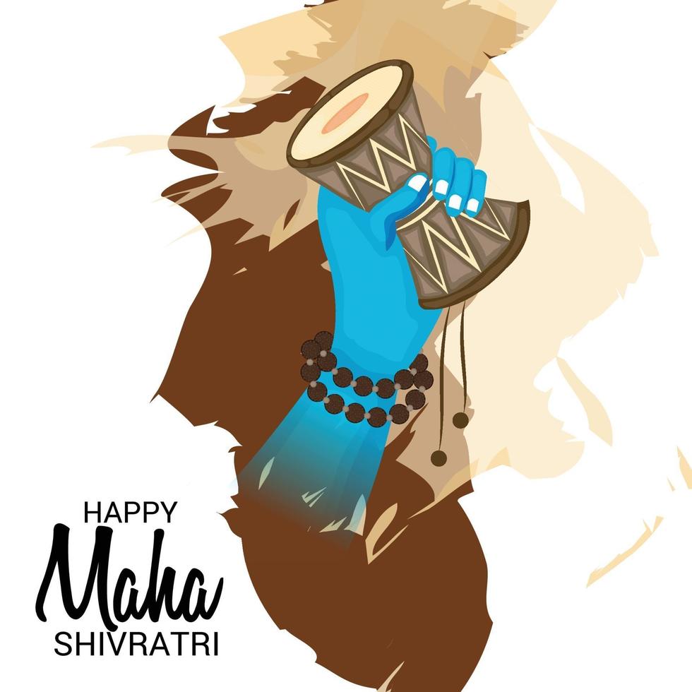 vector illustration of a Background for Happy Maha Shivratri.