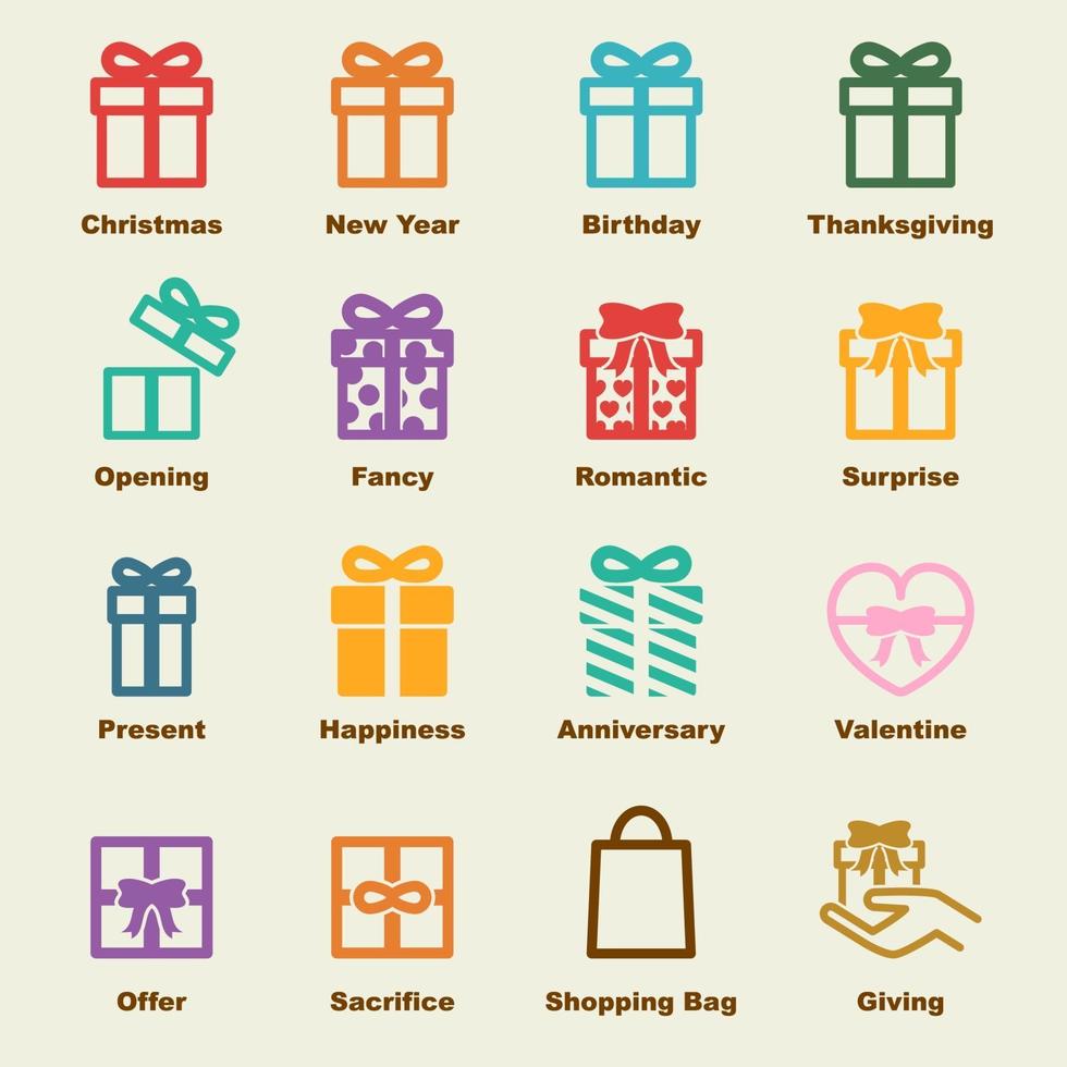 gift vector elements