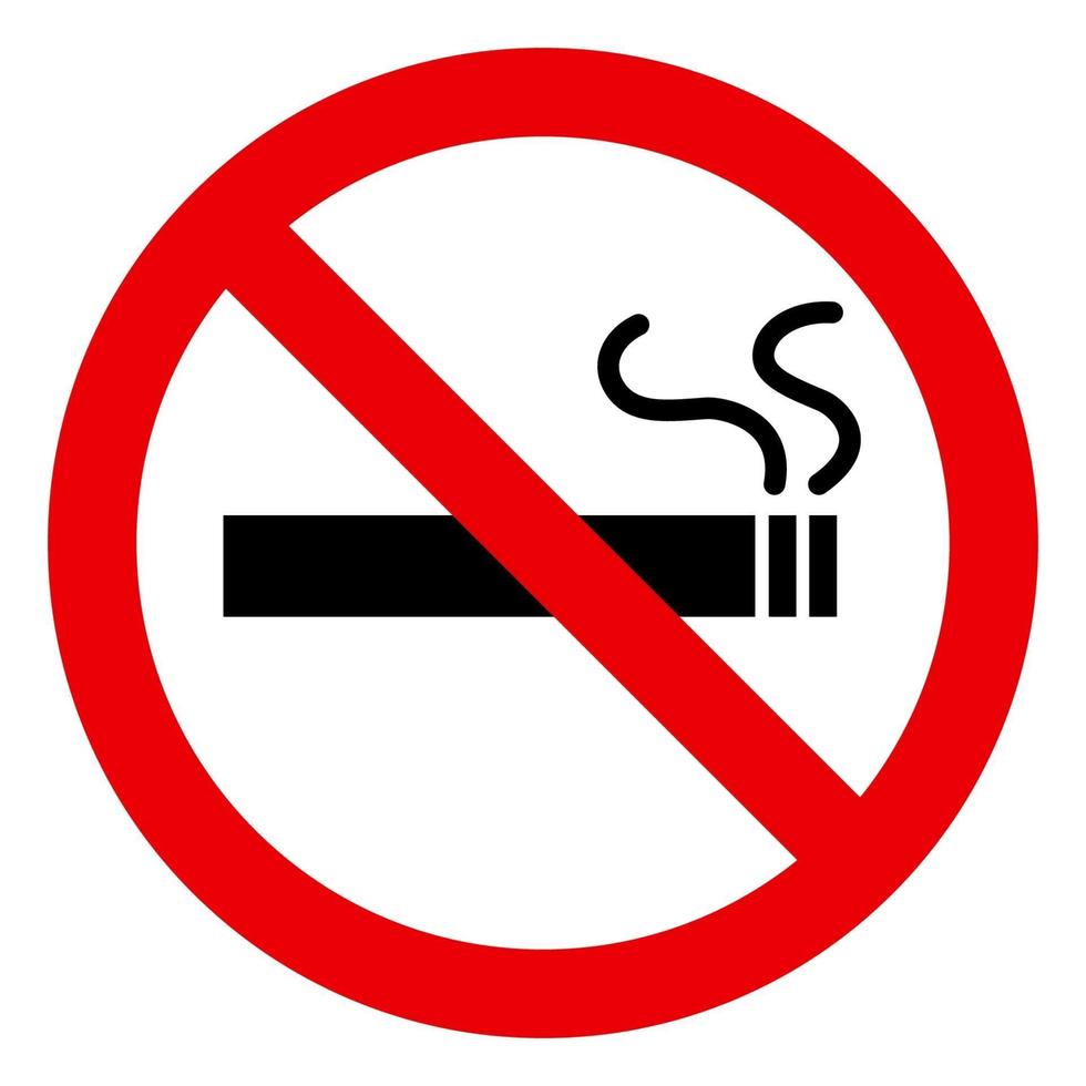 no smoking vector design