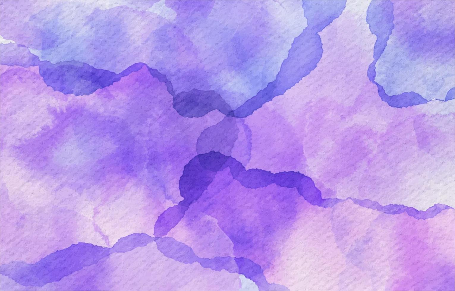 Fancy Purple And Lilac Watercolor Background vector