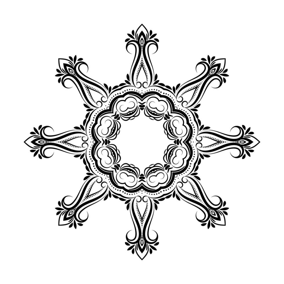 Artistic beautiful mandala design background vector