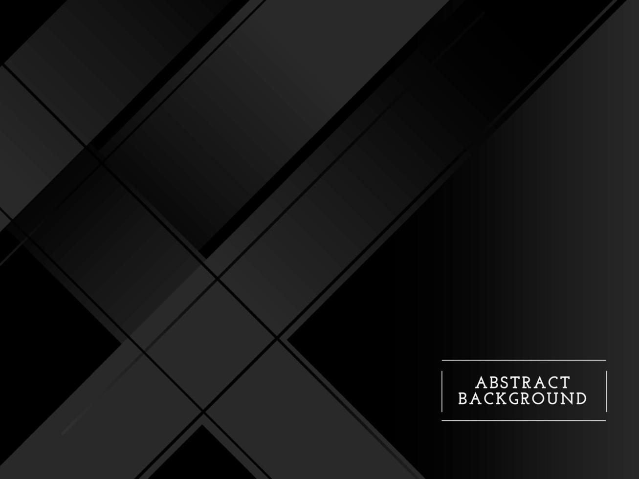 patrón de diseño elegante de fondo abstracto negro geométrico oscuro vector