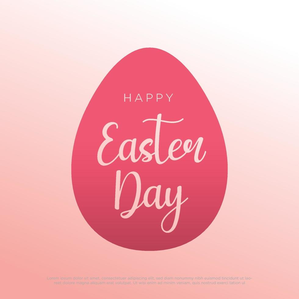Illustration vector graphic of perfect for happy easter day, rabbit, egg, background, template, Colorful Happy Easter greeting cards with rabbits