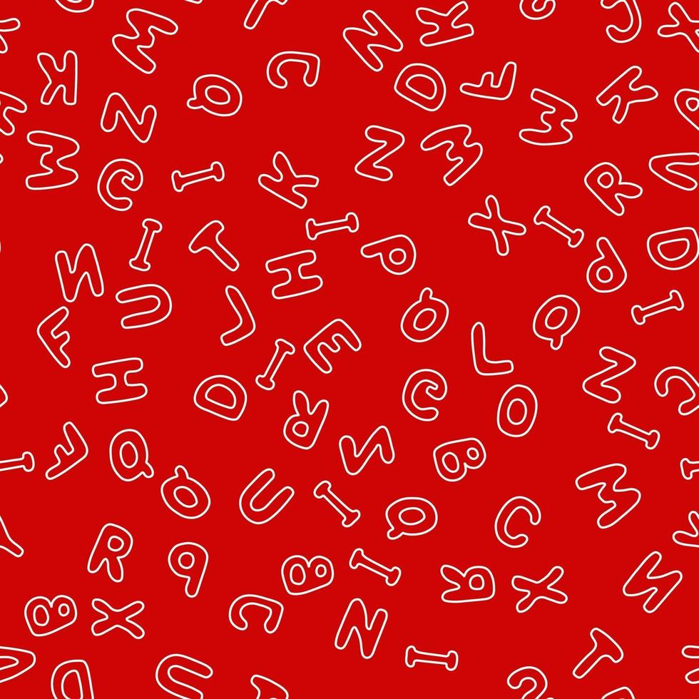 Seamless pattern alphabet 2182980 Vector Art at Vecteezy