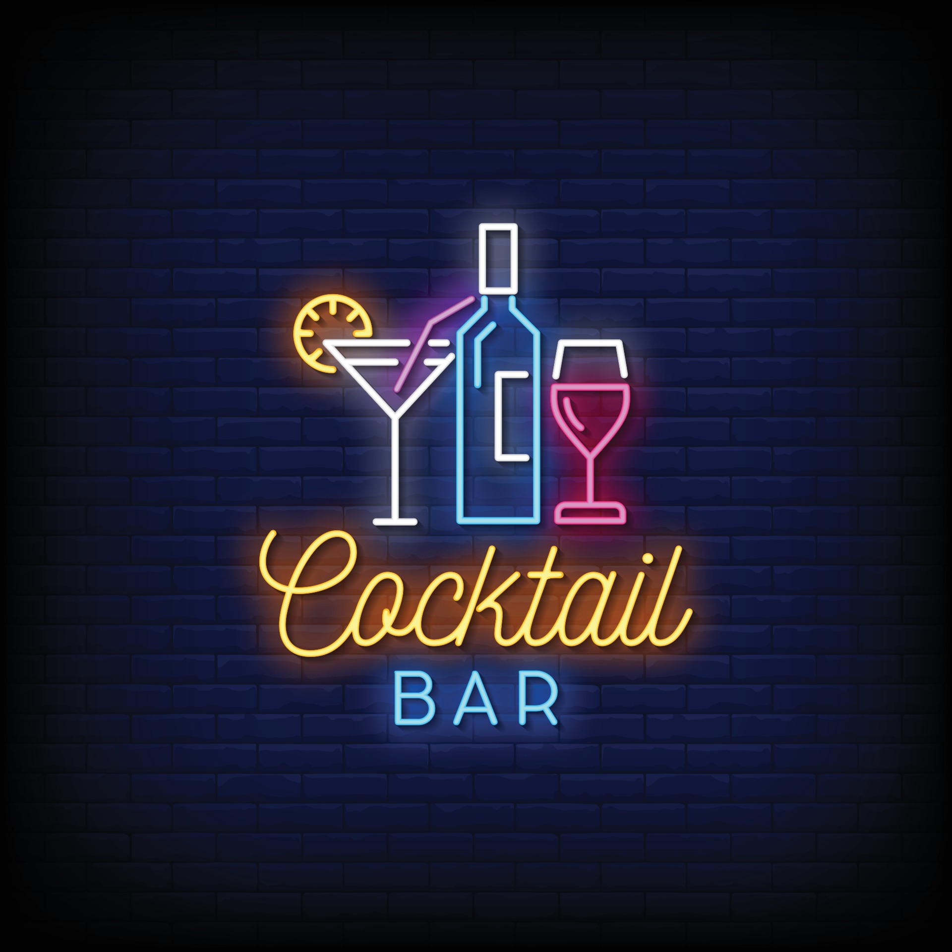 Bar Logo Vector Art, Icons, and Graphics for Free Download