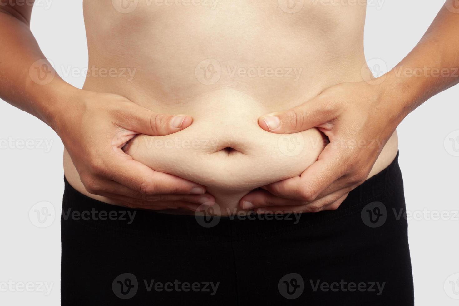 Person holding gut photo