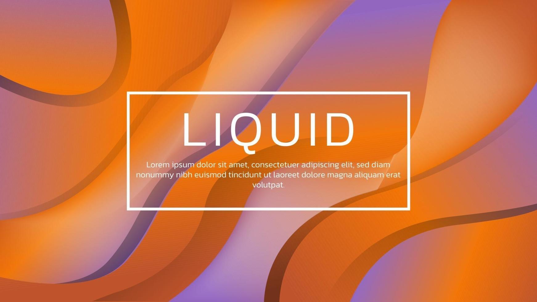 Abstract 3D Liquid Gradient Background with Soft Color for Web Landing Page and Wallpaper vector