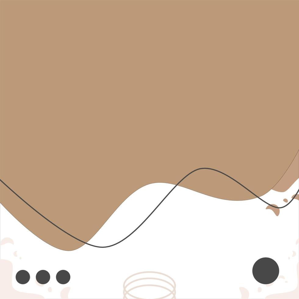 background template social media post pastel vector