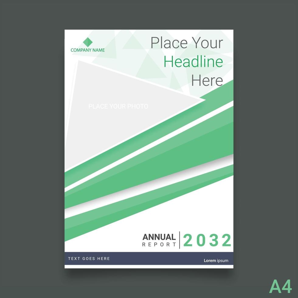 Brochure layout design. Corporate business annual report, catalog, magazine, flyer template vector