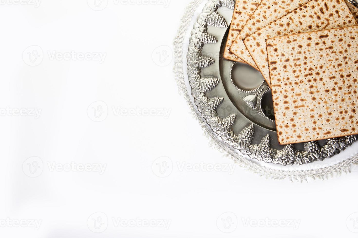 Pesach celebration concept, Jewish Passover holiday photo